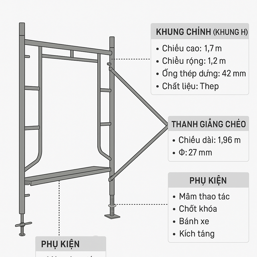 cau tao gian giao khung h
